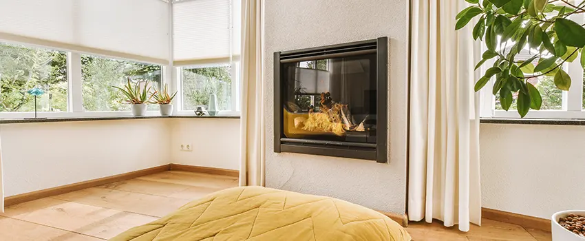 Residential Fireplace Ceramic Glass Installation in Ontario, CA