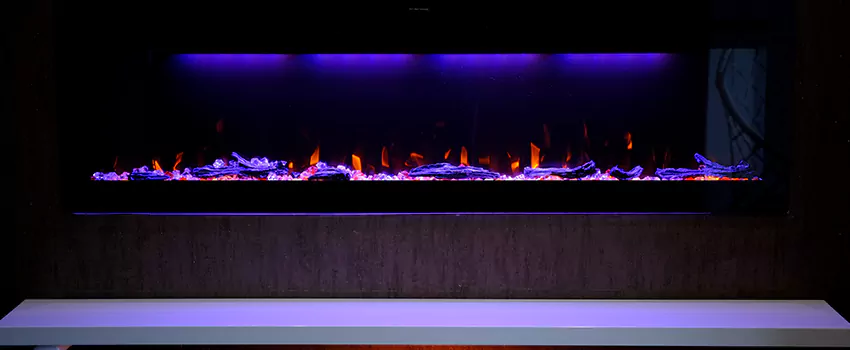 Dynamic Flame Color Fireplace Installation in Ontario, CA